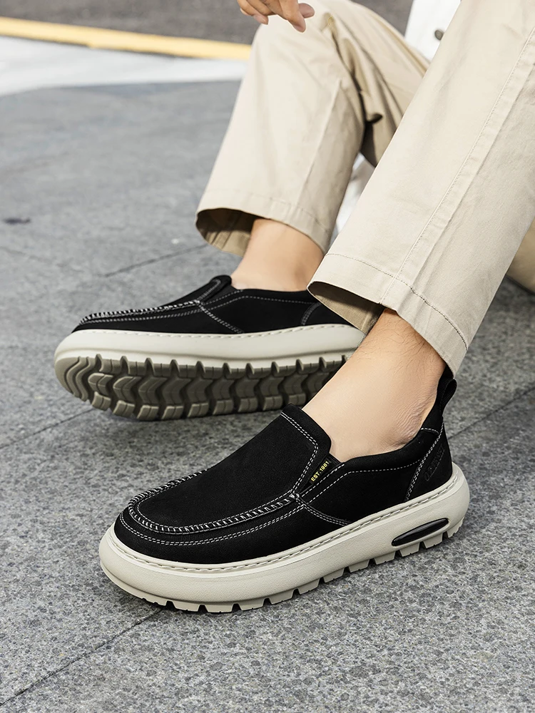 Zapatos O.Z.TESHI Hhiking para hombre, zapatillas ligeras para escalar al aire libre, zapatos transpirables para el tobillo, zapatos de trekking, zapatos de tenis informales - imagen 5