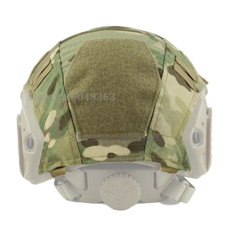 Cubierta táctica militar para casco rápido, Airsoft para exteriores, caza, casco de camuflaje rápido, accesorios para casco de tela - imagen 4