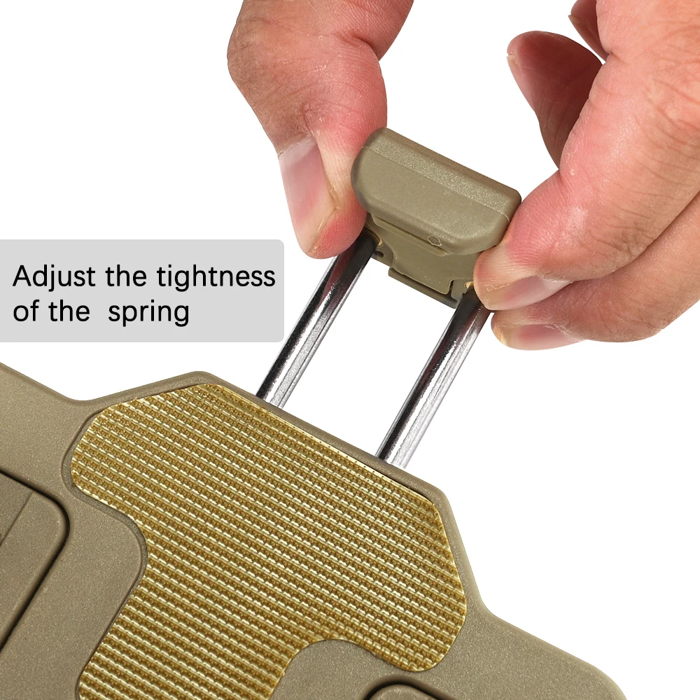 Tablero de navegación frontal MOLLE, navegador plegado Universal, soporte para dispositivos inteligentes, bolsa táctica de administrador, chaleco FCPC, accesorio de caza - imagen 5