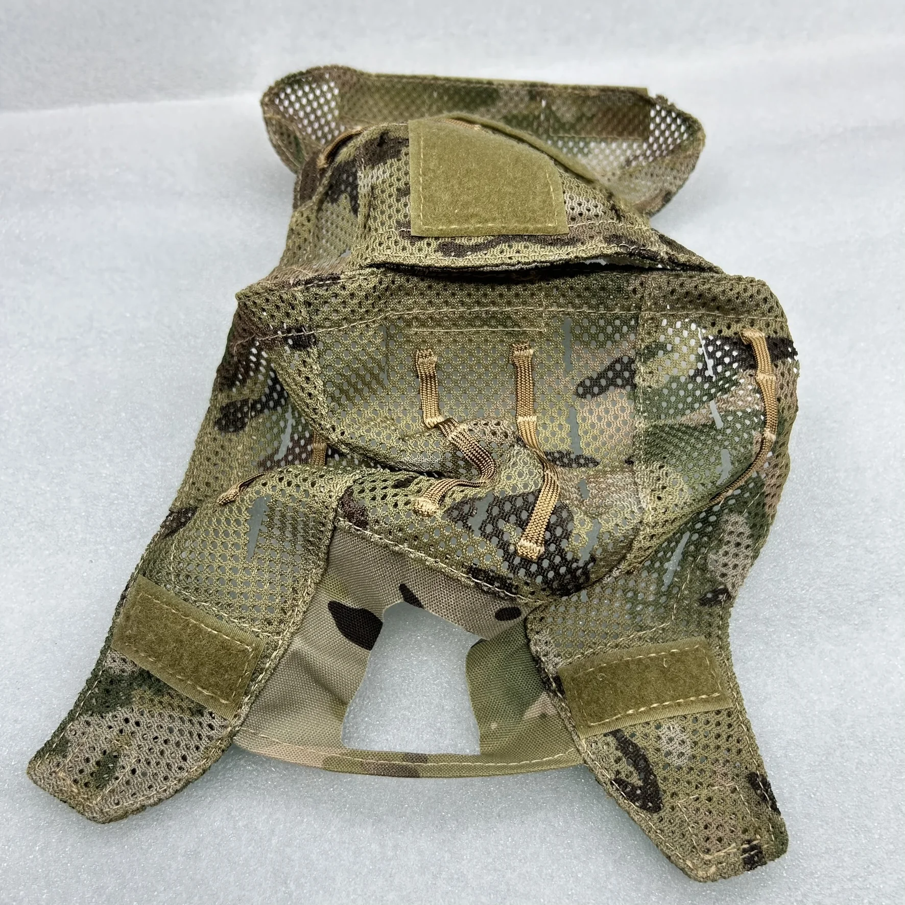 Cubierta de camuflaje para casco táctico AF con diseño de malla CP2 2 en 1 - Accesorio profesional para equipo al aire libre