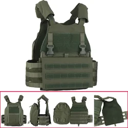 Portador de placa de escarabajo multifuncional de nailon táctico con mochila, sistema MOLLE, accesorios de caza, equipo de entrenamiento Airsoft