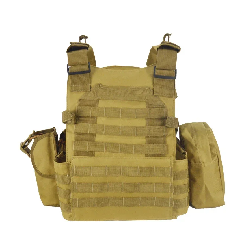 Chaleco táctico, armadura corporal, portador de placa de caza, accesorios Airsoft 6094, chaleco militar de combate, juego de guerra, bolsa de nailon, equipo Molle - imagen 4
