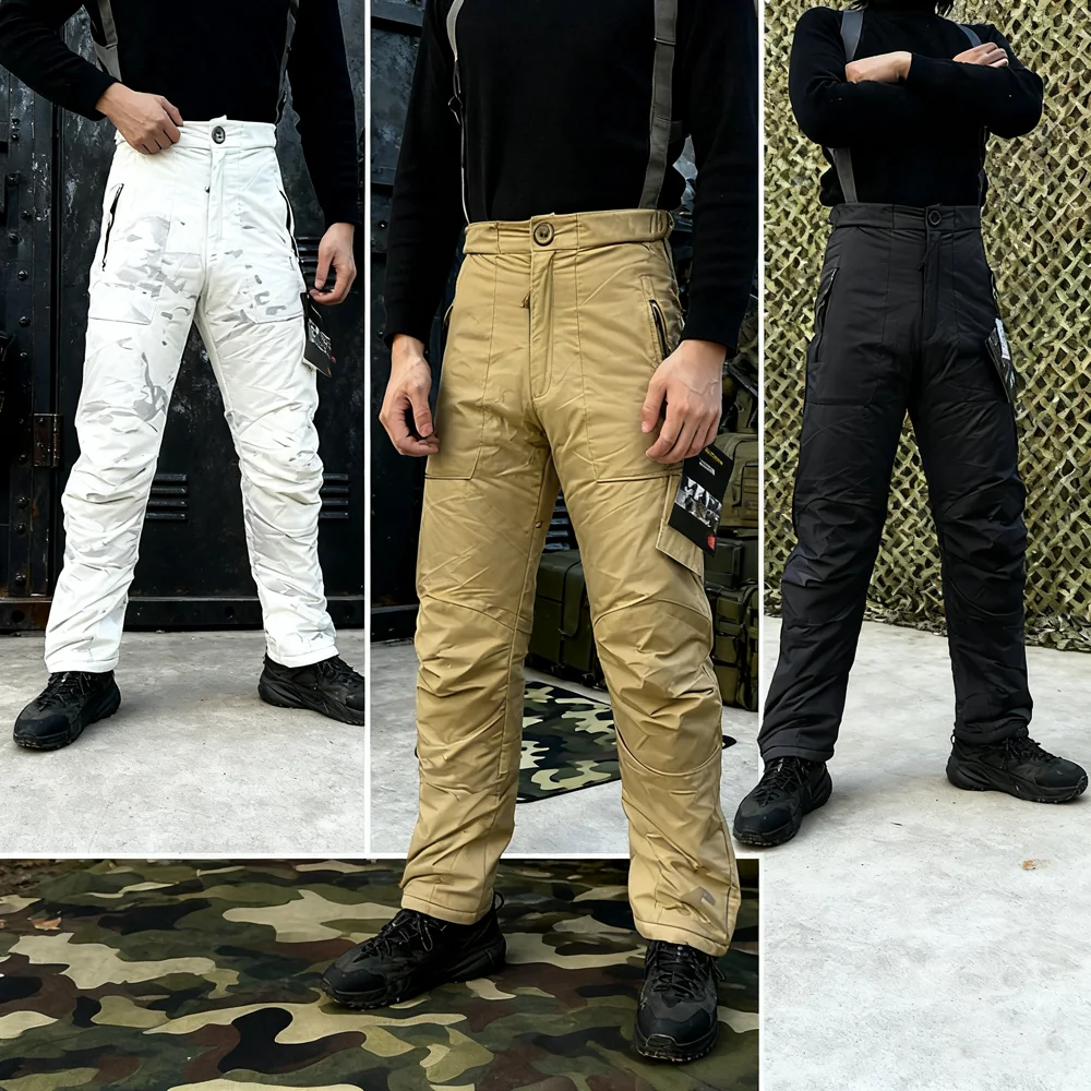 Pantalones tácticos de entrenamiento de caza ECIG4.0/MIG4.0 pantalones térmicos de algodón para exteriores
