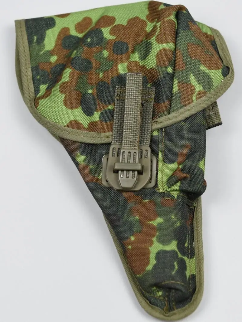 Flecktarn P1 militar alemán de alta calidad, funda se utiliza para entrenamiento de caza táctica al aire libre