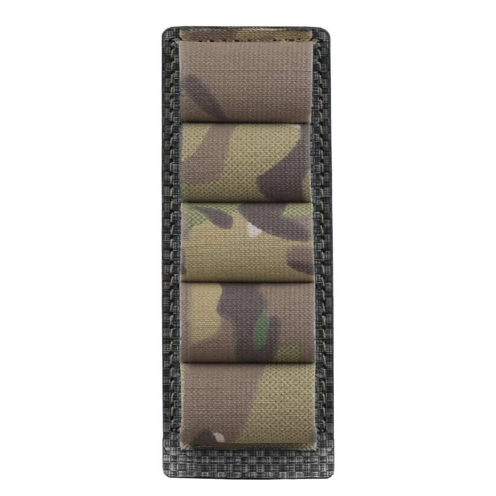SINAIRSOFT-funda elástica táctica de calibre 5, soporte MOLLE Shotshell, Panel colgante, bolsa para revistas, equipo de caza Airsoft para Paintball - imagen 3