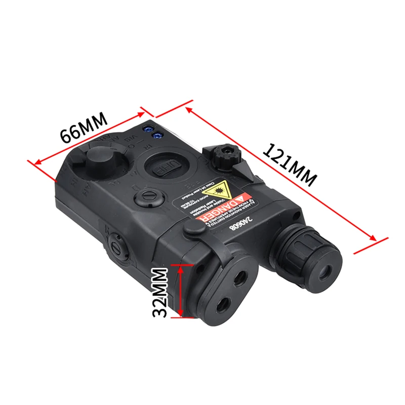 Caja táctica WADSN Airsoft AR/PEQ 15 versión UHP sin función ficticia PEQ15 LA-5C arma caja de batería modelo para riel Picatinny - imagen 4