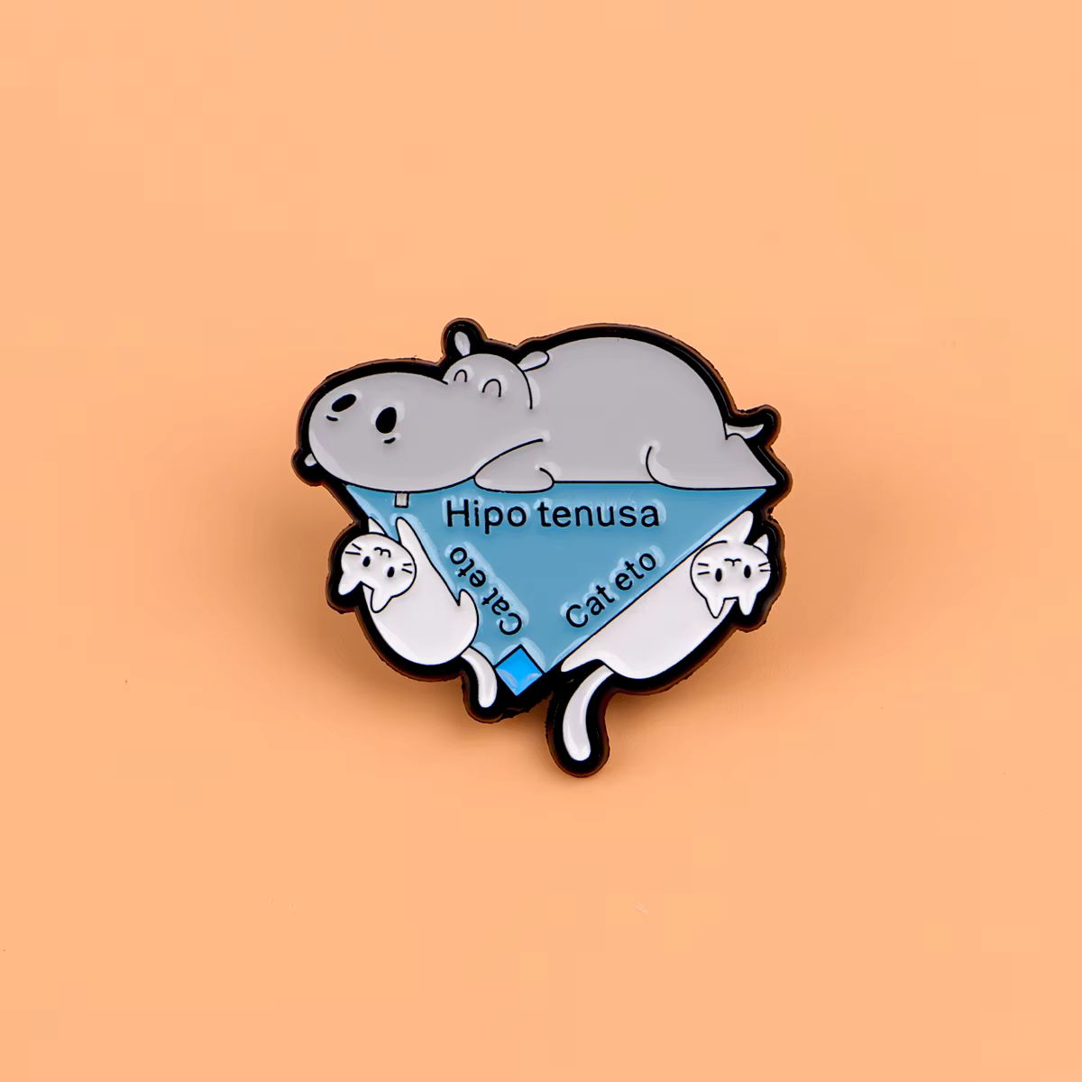 Pin táctico metal esmaltado con reverso para mochila y gorra - imagen 4