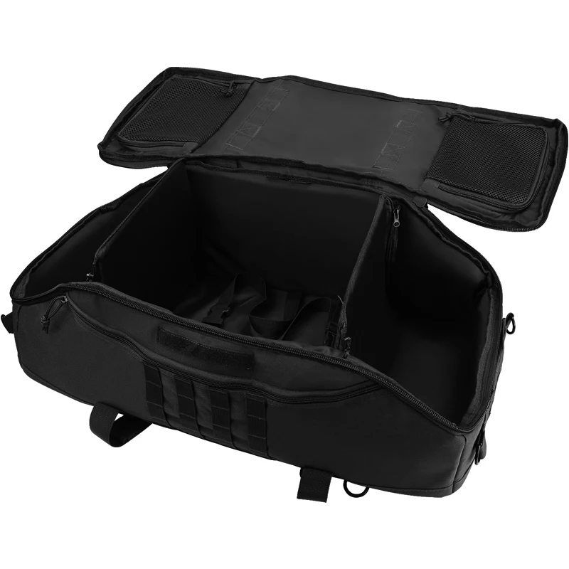 LQARMY 30L 50L 80L bolsa de viaje deportiva Molle mochila táctica gimnasio bolsa de Fitness bolsas de lona grandes para acampar caza pesca - imagen 4