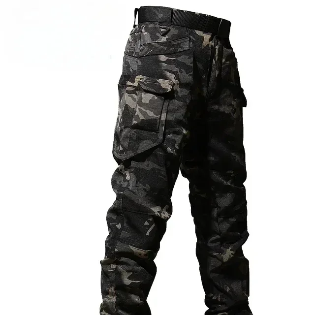 only black camo pant