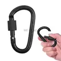 D shape carabiner
