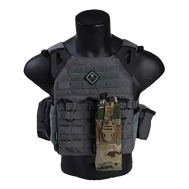Emersongear-bolsa táctica para Radio PRC 148/152, chaleco portador de placa RRV, bolsa Universal para Walkie Talkie, Panel Mag Molle EM8336 - imagen 2