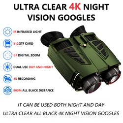 NVC800 WIFI Monocular térmico compacto Zoom 16x gafas de visión nocturna ajustables cámara térmica ligera para caza y Camping