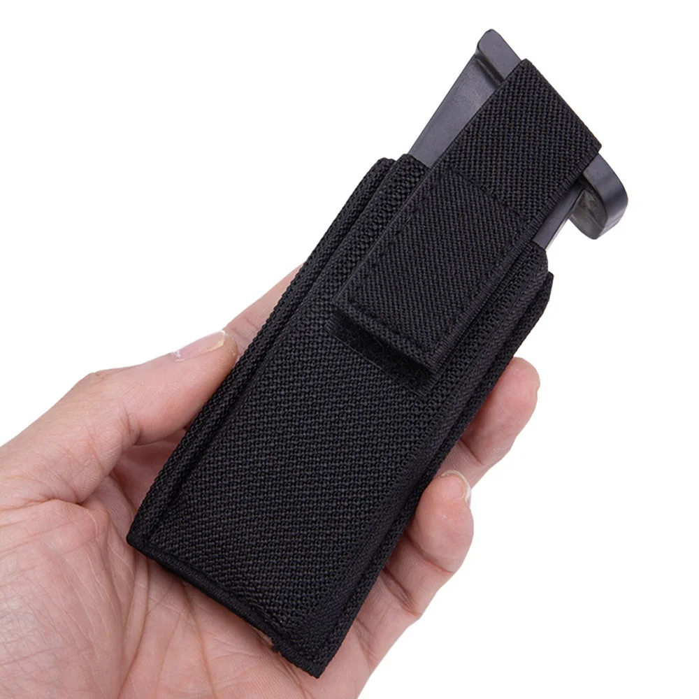Bolsa de transporte oculta Horizontal de 9mm, soporte magnético para pistola Extra individual, portador de revista para caza y tiro - imagen 2
