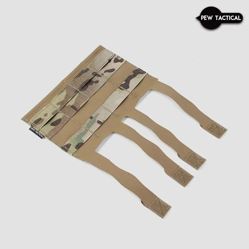 PEW TACTICAL LÁSER CUT SMG TRIPLE MAG POUCH MP5 MP7ARP9 MOLLE airsoft JPC SPC AVS VEST - imagen 5