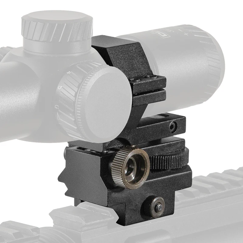 FIRE WOLF anillo montaje rifle 30mm/25mm QD – soporte linterna - imagen 5