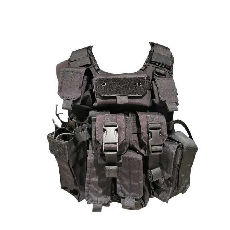 Chaleco táctico de nailon 500D con hebilla Utx, chalecos de protección de seguridad multifuncionales para exteriores - imagen 5