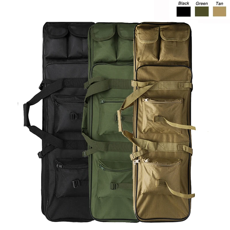 Bolsa táctica para pistola de 81cm, 94cm y 115cm, mochila para deportes al aire libre, funda para pistola de francotirador Airsoft, bolsas para Rifle de tiro para accesorios de caza - imagen 5