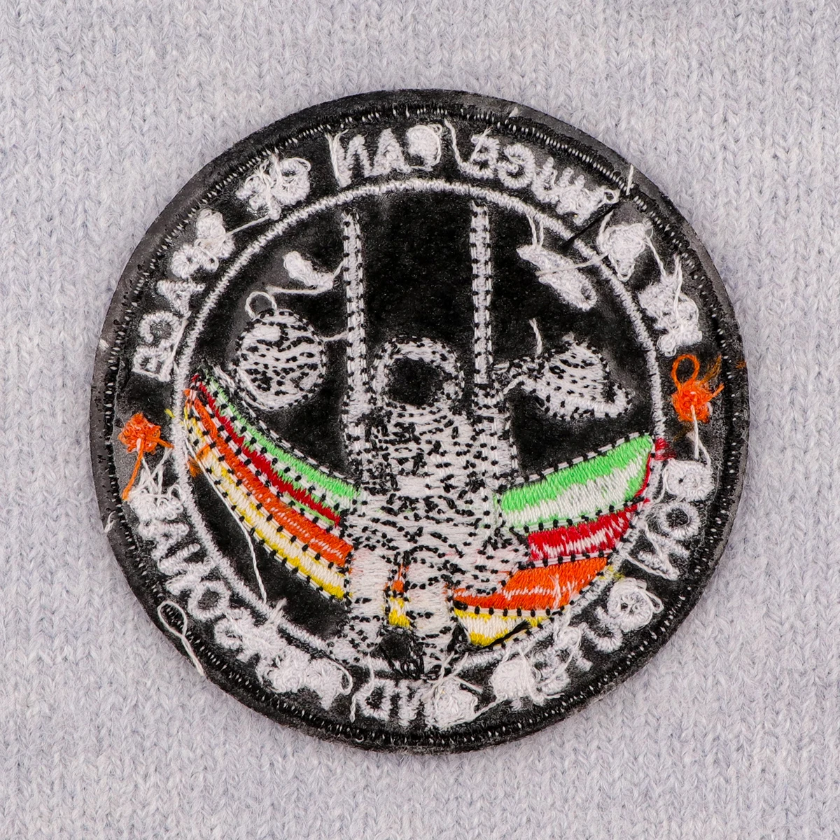 Estoy un enorme ventilador de espacio parche bordado astronauta hierro en parches para ropa parches termoadhesivos en insignia de ropa DIY coser - imagen 3