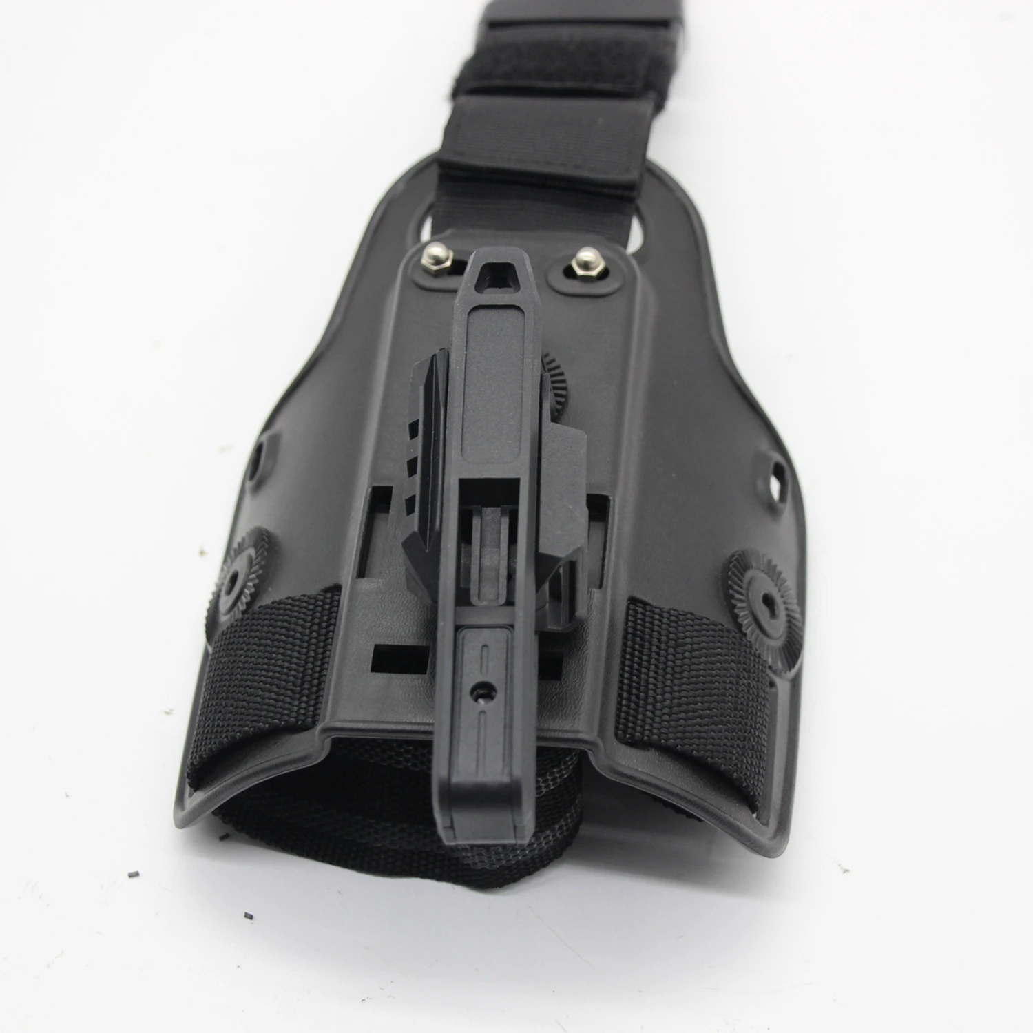 Funda para pistola Gl0ck Quick-Draw para mano izquierda y derecha, Compatible con P320 M18 M17 G17, accesorio para linterna debajo del barril incluido - imagen 4