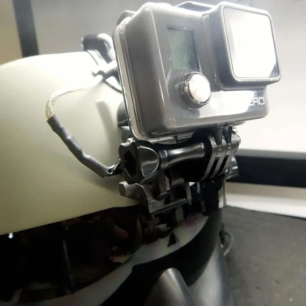 Nuevo casco ANVIS NVG montaje táctico HGU-56/P casco ANVIS 9 montaje para adaptador Gopro - imagen 2