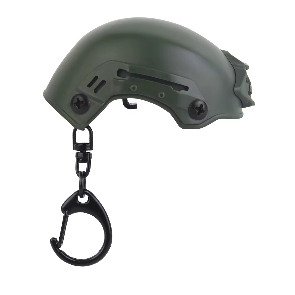 Llavero abrebotellas casco táctico MK7 – Acero resistente para equipamento militar - imagen 2