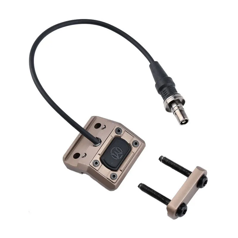 Interruptor de presión táctico WADSN Modbutton Lite para Airsoft M600 M600C M300 linterna Scout pistola pistola arma accesorios de caza - imagen 5