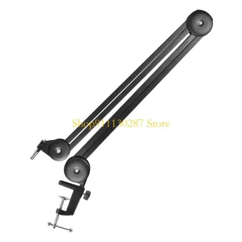 Soporte brazo articulado para micrófono J1HC, soporte micrófono Metal ajustable 360 ​​° resistencia para