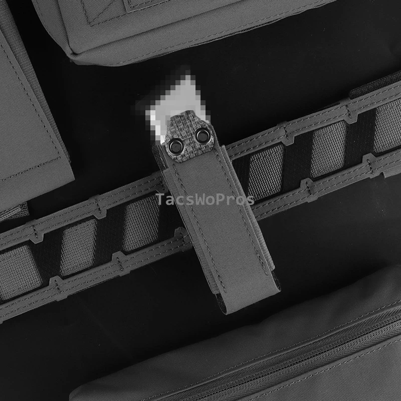 Bolsas mágicas individuales para pistola de 9MM, bolsa táctica MOLLE Mag de extracción rápida, herramientas de caza para tiro al aire libre, riñoneras elásticas - imagen 4