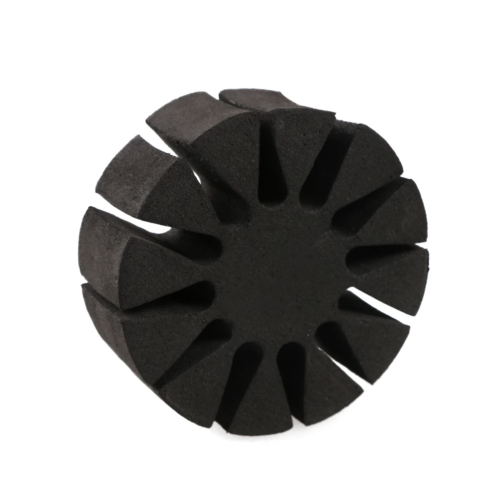 Separador de flecha EVA negro, accesorio portátil para estante de tiro con arco utilizado para actividades al aire libre y práctica de arco compuesto, 6 piezas - imagen 5