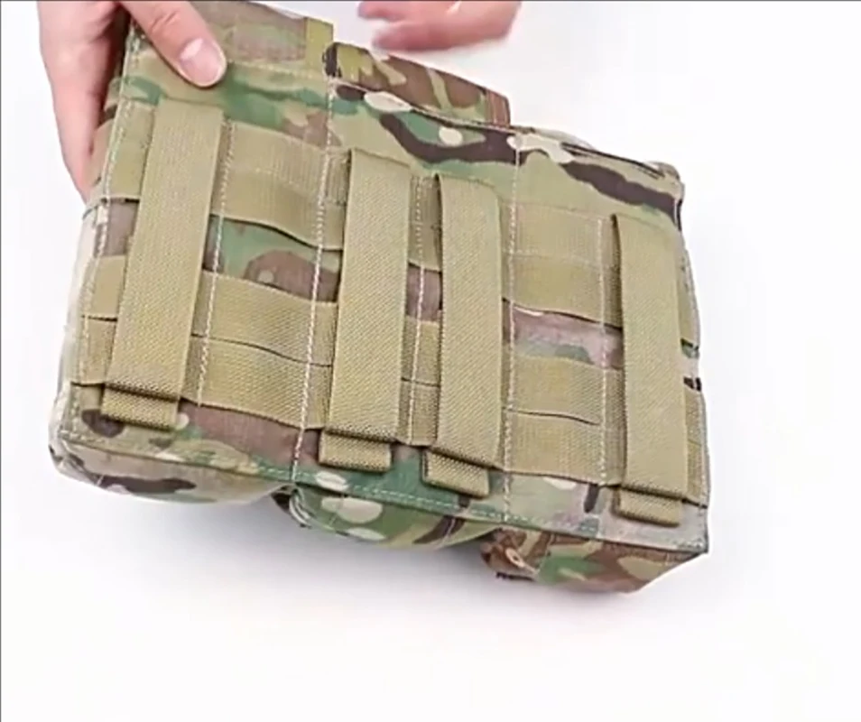 Bolsa MOLLE portarevistas camuflaje para chaleco táctico - imagen 2