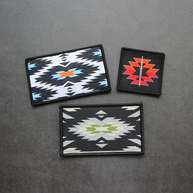 One7six Ax mochila pegatina BCS Black Canyons insignia de moral táctica marca tejida parches de gancho y bucle brazalete militar - imagen 3