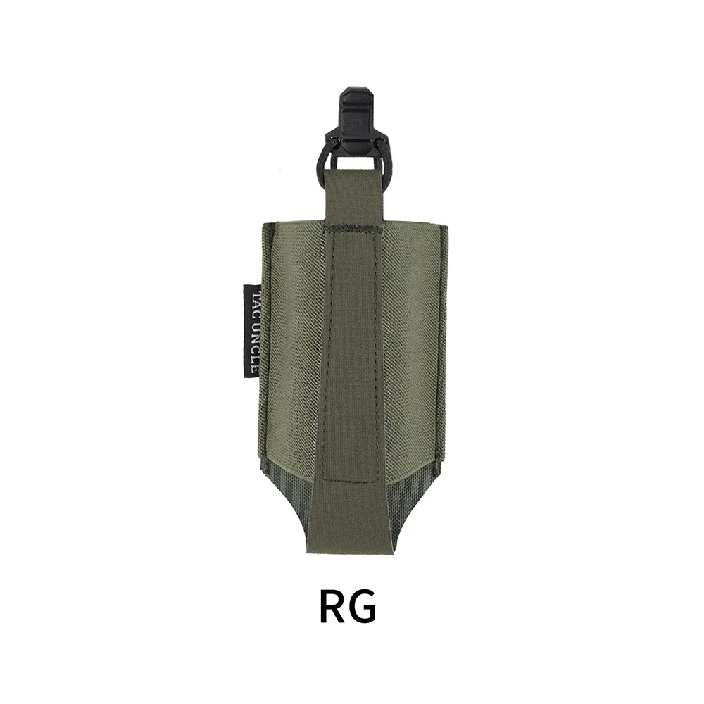 Bolsa táctica MOLLE MOLLE Compatible con bolsas de revistas AR elásticas individuales, bolsa de caza Airsoft, juego de guerra, deportes al aire libre - imagen 4