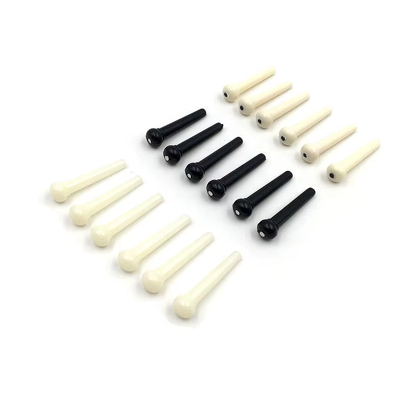 Clavijas puente de plástico cónico para guitarra acústica - imagen 5
