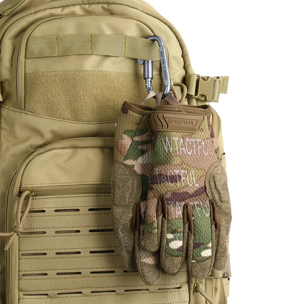 Guante táctico militar para hombre, guantes de dedo completo para Airsoft, deportes de ciclismo, entrenamiento de acampada, ciclismo, Paintball, camuflaje ligero - imagen 5