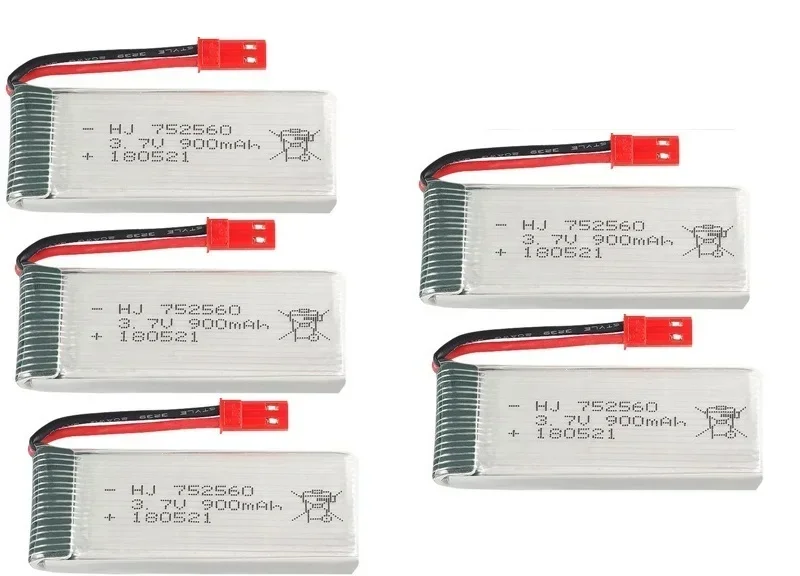 5Pcs battery