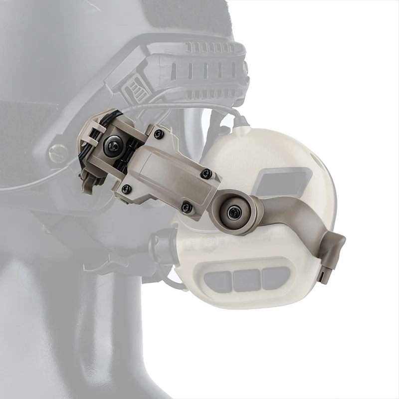 WADSN M32 soporte táctico para auriculares Nylon OPS Core ARC Rail adaptador flujo rápido casco equipo WENDY-Lok soporte para casco Wendy - imagen 5