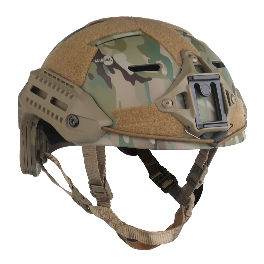 Casco táctico MK versión de entrenamiento transpirable para Airsoft caza CS tiro Motocross montar protector Camo TM casco equipo - imagen 2