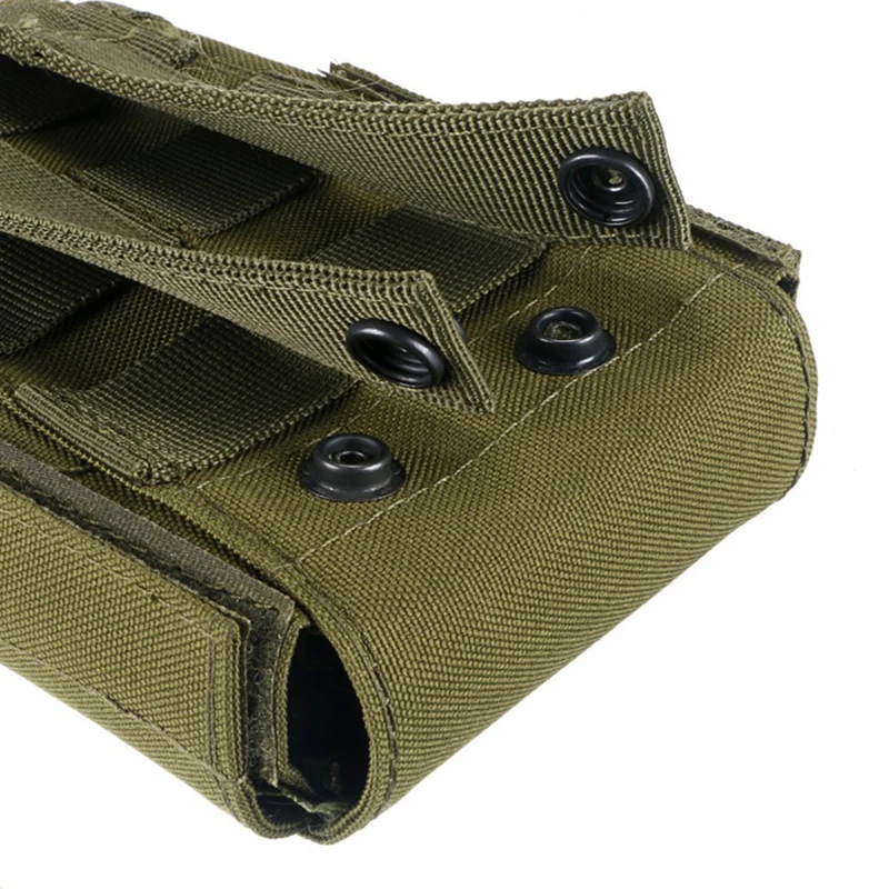 Accesorios para armas tácticas de 25 rondas, bolsa plegable para munición de caza, conchas de escopeta Molle, soporte para cartuchos de Rifle tipo bala, bolsa portadora - imagen 5