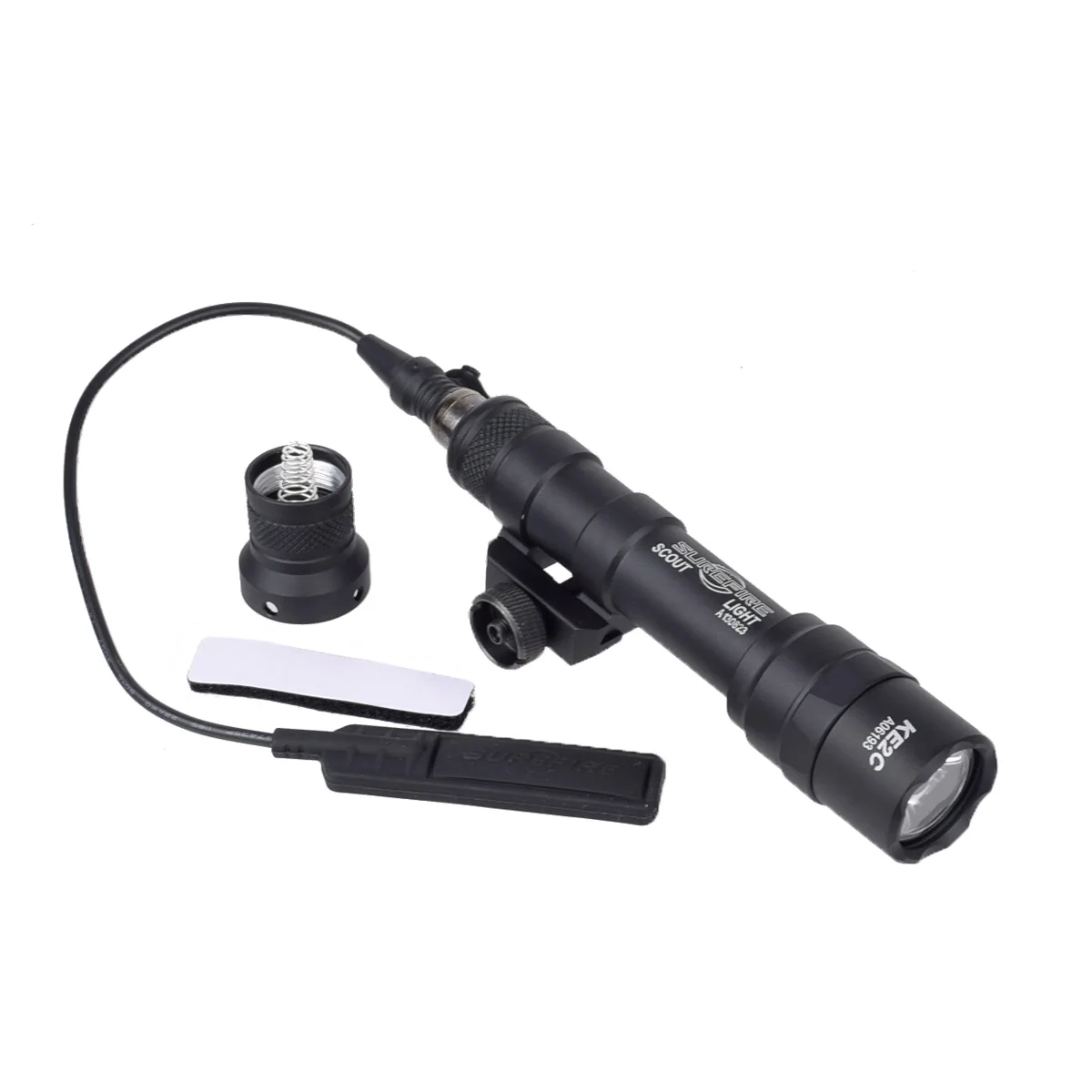 Linterna táctica Surefire M600 M600U/M600B Airsoft, potente interruptor de 5 estilos compatible con riel de 20mm, armas para Rifle, luz LED de explorador - imagen 5