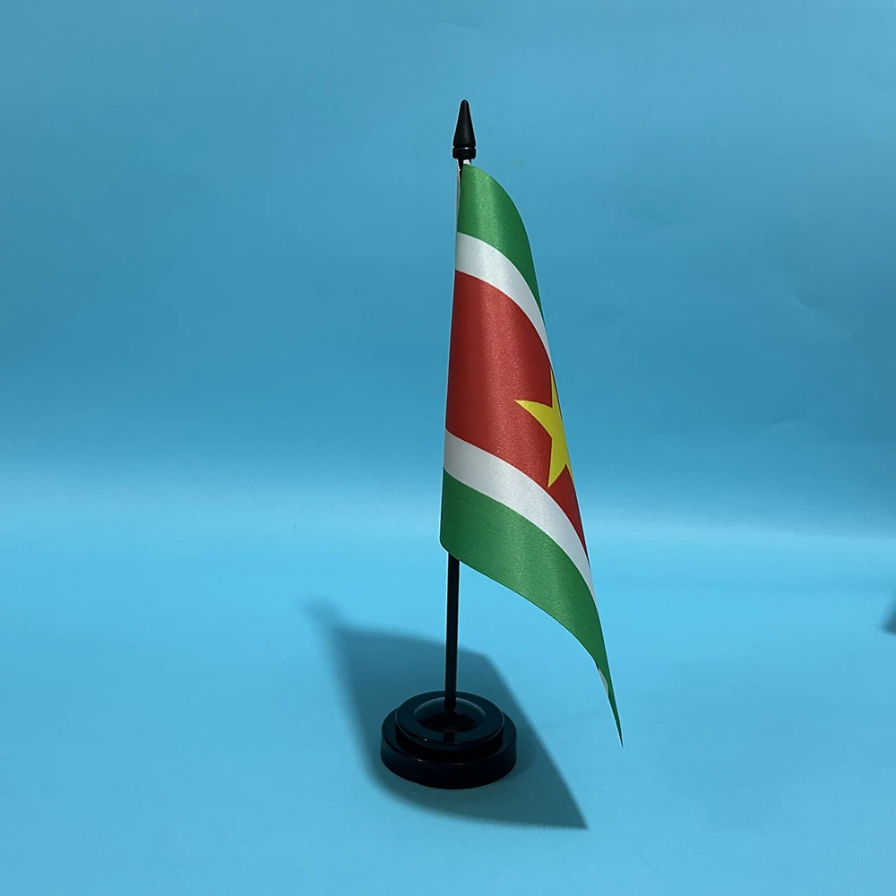 Bandera Suriname de escritorio poliéster - imagen 5