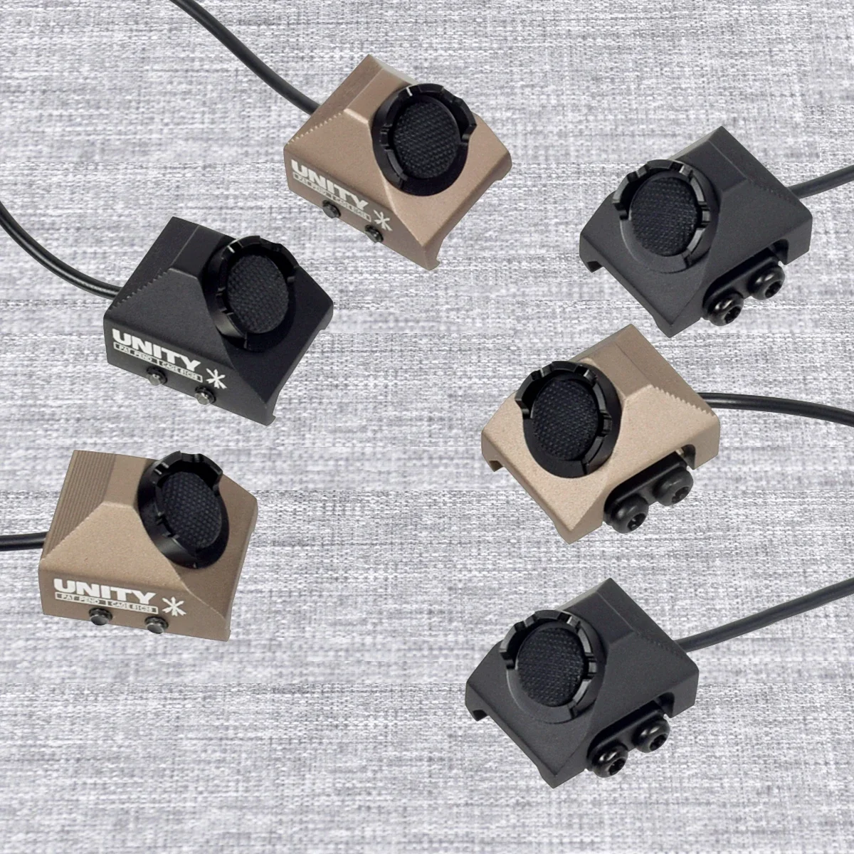 Interruptor remoto de presión de botón caliente de la unidad táctica para linterna SureFire M300 M600 DBAL-A2 PEQ15 láser enchufe de 2,5mm apto para riel de 20mm - imagen 4