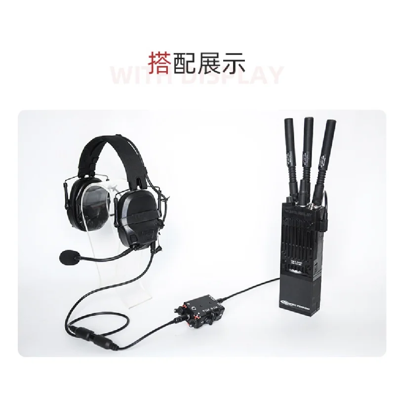 Radio táctica MPU5 Dual PTT de metal CNC - imagen 5