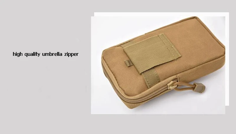 Funda táctica Molle para móvil 4.7-6 pulgadas – Soporte cinturón - imagen 5