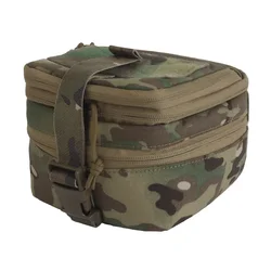 Bolsa de almacenamiento táctica NVG GPNVG 18 con MOLLE y bolsillos