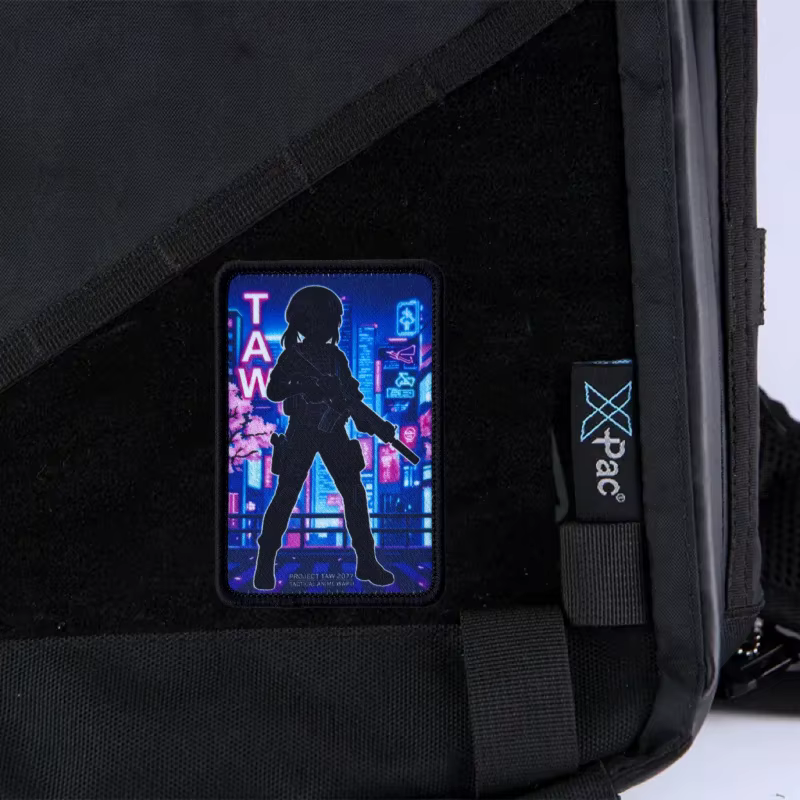Parche táctico anime para velcro, emblema moral punk y decorativo - imagen 3