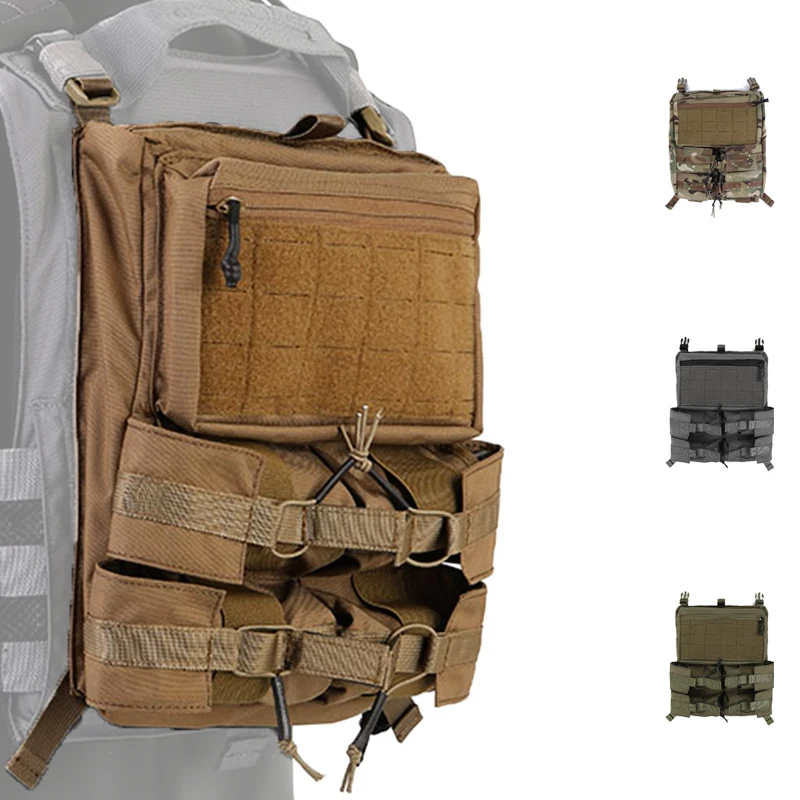 Emersongear-mochila táctica Banger, Panel trasero, chaleco táctico 420, Panel elástico, bolsa de caída, bolsa estilo LXB de caza para chaleco 420 - imagen 3