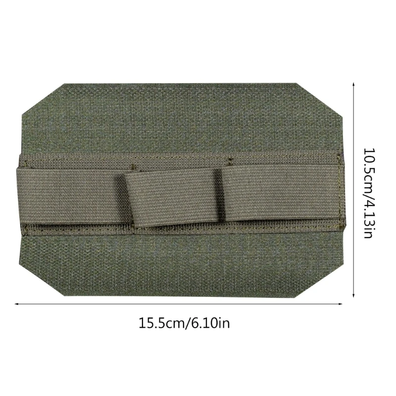 Bolsa de Panel de bucle táctico portátil, organizador de inserción, 6 agujeros a granel, soporte elástico de bala, almacenamiento para chaleco de caza MK34 - imagen 2