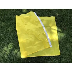 SKY FLAG Bandera amarilla de poliéster unicolor para decoración