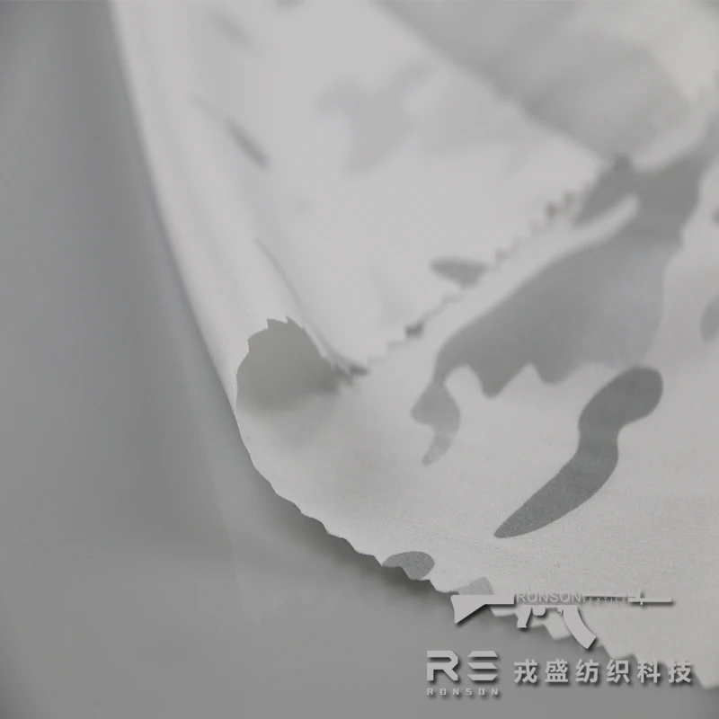 Traje de piel elástica ultrafina de camuflaje de nieve, tela para ropa táctica DIY - imagen 4