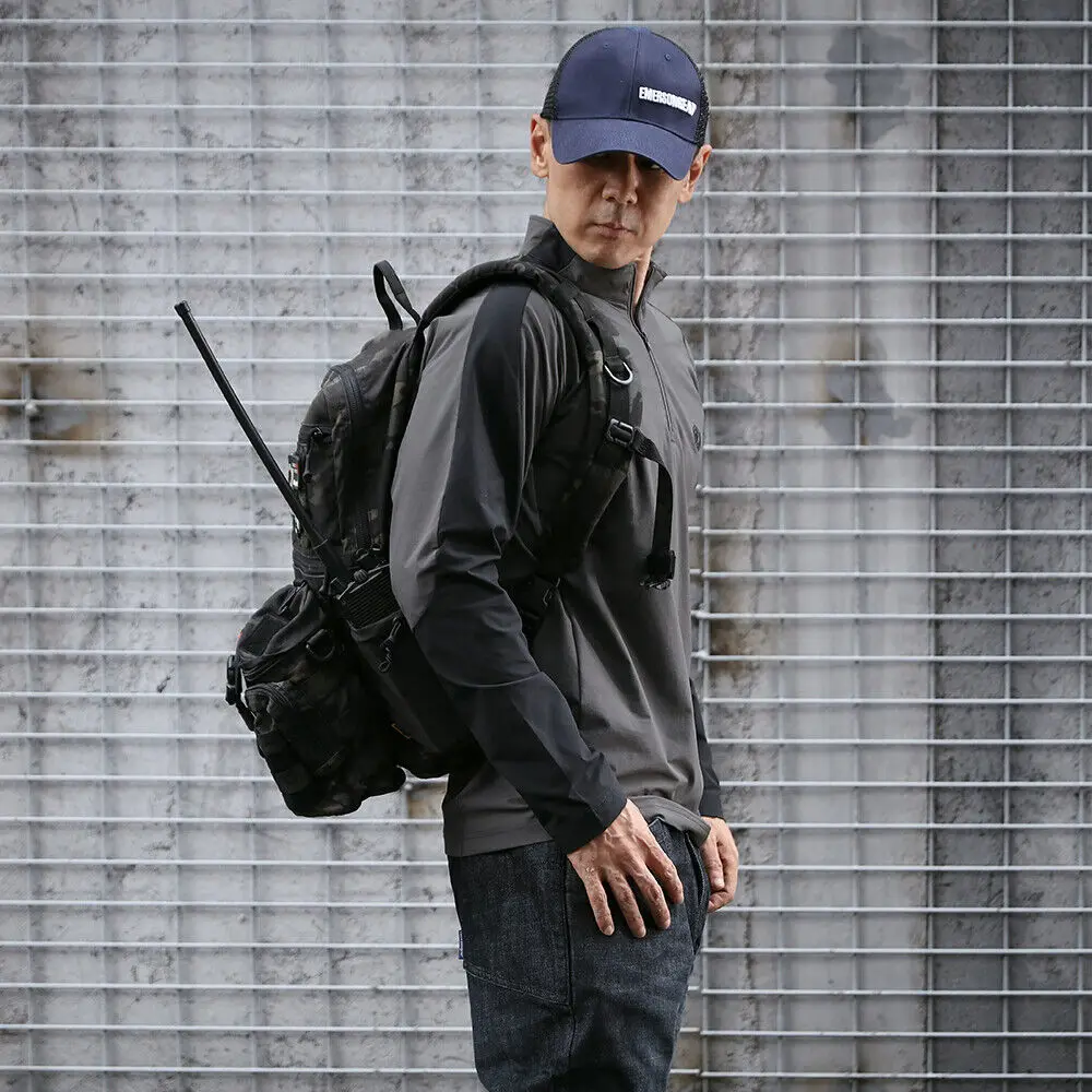 Emersongear etiqueta azul "Apocalypse", camiseta de manga larga, Polo, camisetas diarias, camiseta para caza, senderismo, Camping al aire libre EMB9630 - imagen 4